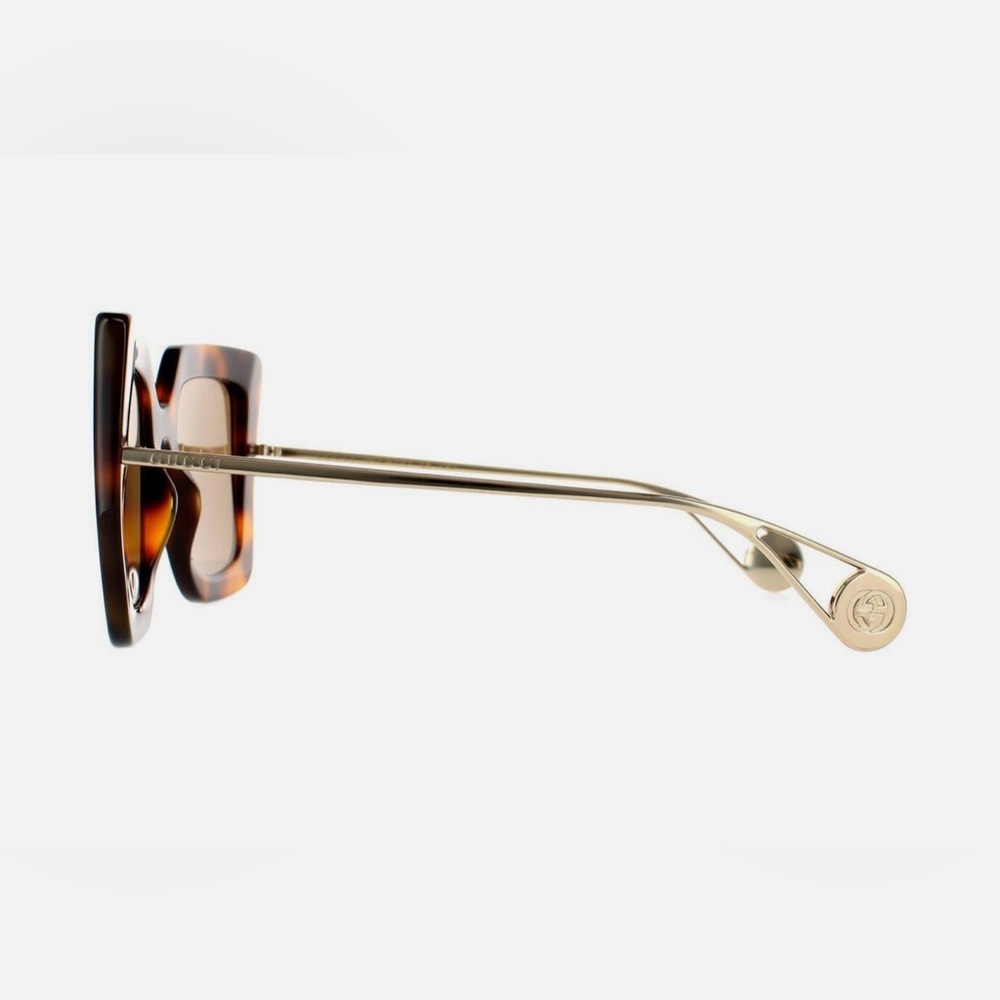 Gucci Tortoiseshell Square Sunglasses - Picture 3 of 11